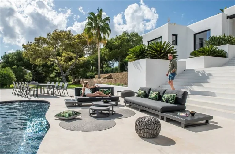 outdoor furniture cannes sofa fano jati kebon