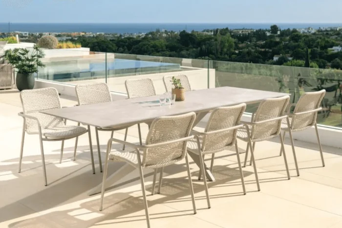 outdoor table jati kebon durham