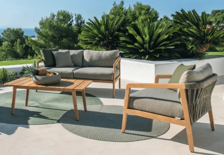 table basse exterieure teck ritz jati kebon