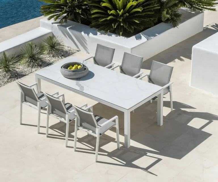 table repas aluminium collection danli jati kebon