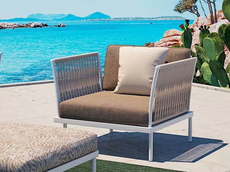 fauteuil exterieur accoudoir atmosphera flash