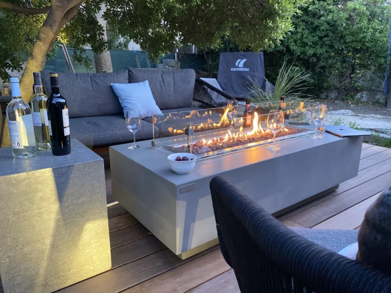 mobilier terrasse brasero table granville elementi