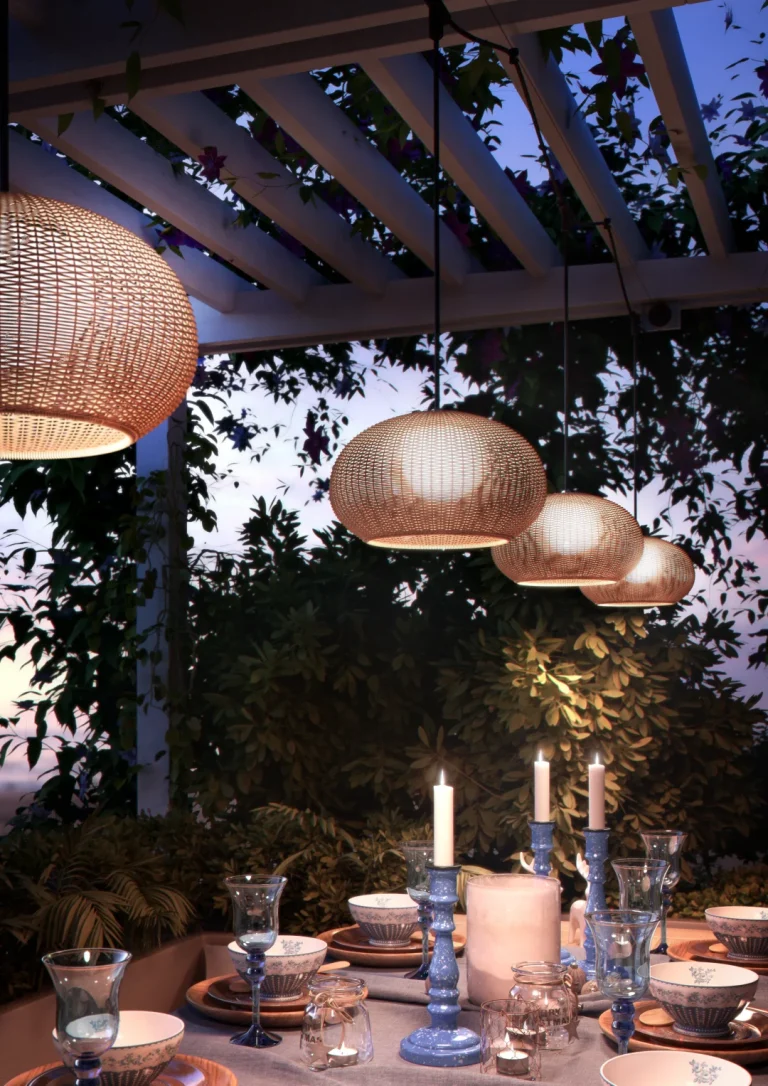 suspension exterieure garota bover lumiere outdoor