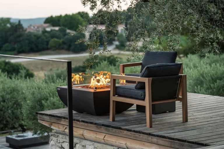 table exterieure brasero terrasse mobilier outdoor elementi