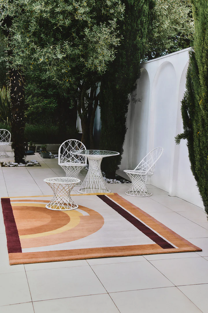 tapis terrasse ocre joseph toulemonde bochart
